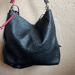 MCM Klara Hobo in Monogram Leather